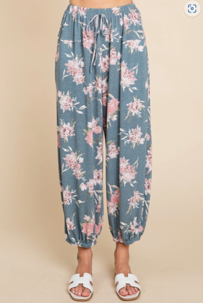 Floral Casual Joggers