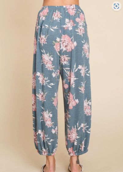 Floral Casual Joggers